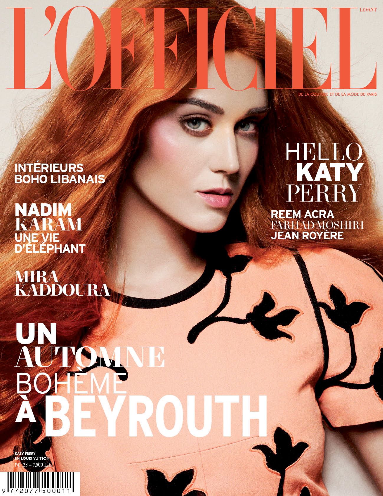 Katy Perry Covers L’Officiel | Urbanboss